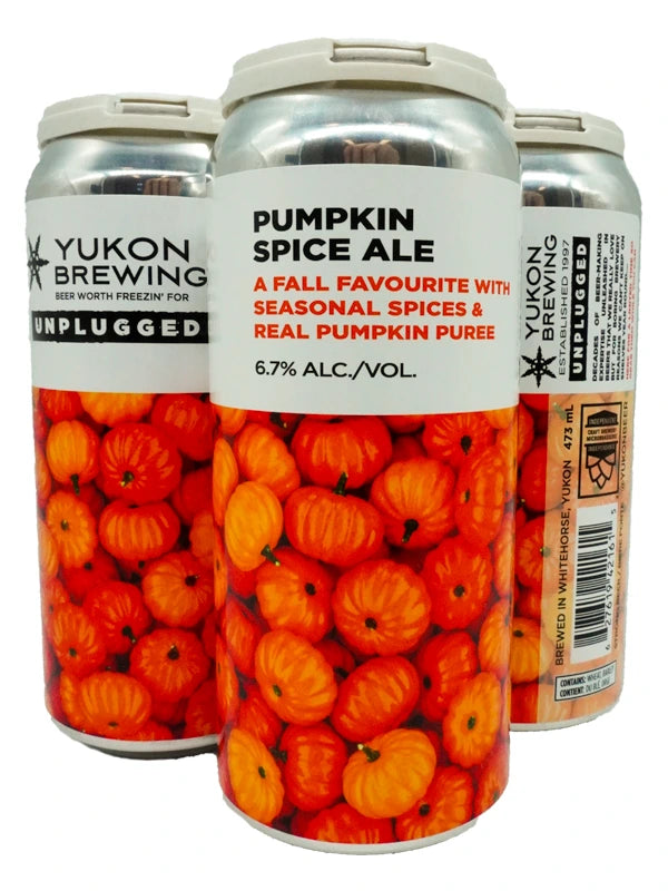 YUKON PUMPKIN SPICE 473ML 4PK CAN