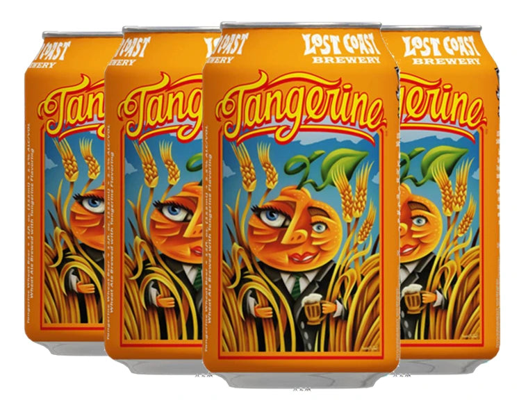 LOST COAST TANGERINE WHEAT ALE 355ML 6PK CAN