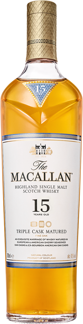 MACALLAN TRIPLE CASK 15YR OLD SCOTCH 750ML