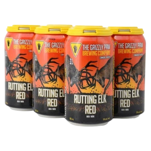 GRIZZLY PAW RUTTING ELK RED ALE 355ML 6PK CAN