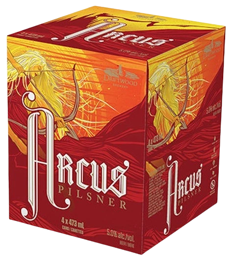 DRIFTWOOD ARCUS PILSNER 473ML 4PK CAN