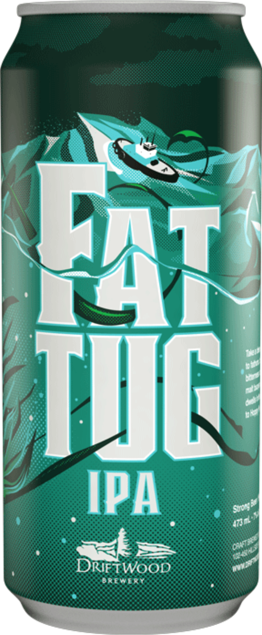 DRIFTWOOD FAT TUG IPA 473ML 4PK CAN