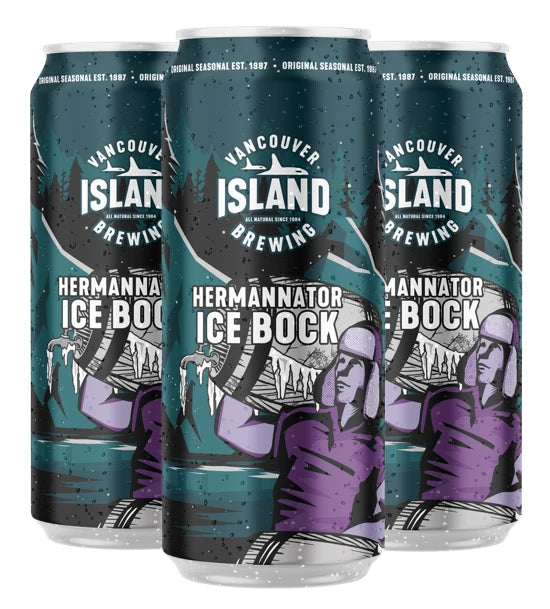 VANCOUVER ISLAND HERMANNATOR ICE BOCK 473ML 4PK CAN
