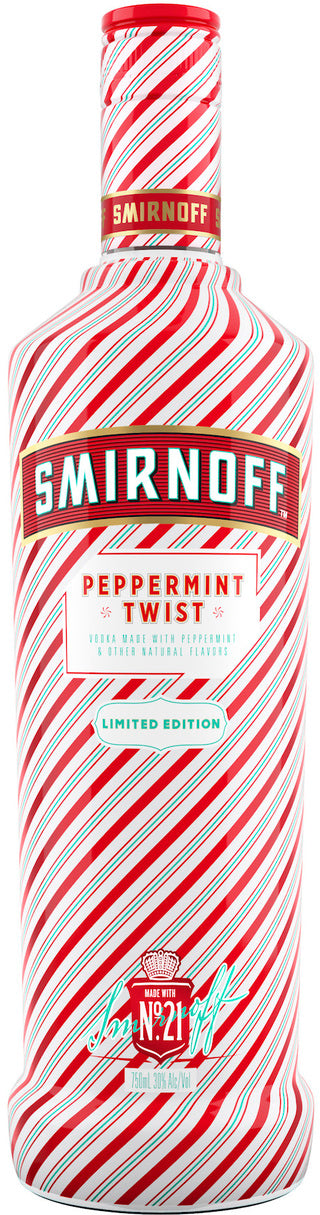 SMIRNOFF PEPPERMINT TWIST VODKA 750ML