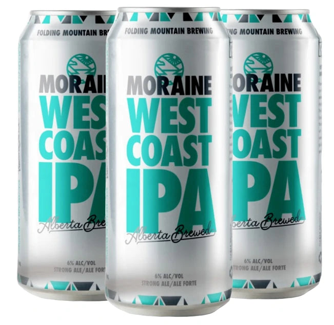 FOLDING MOUNTAIN MORAINE WEST COAST IPA 473ML 4PK CAN