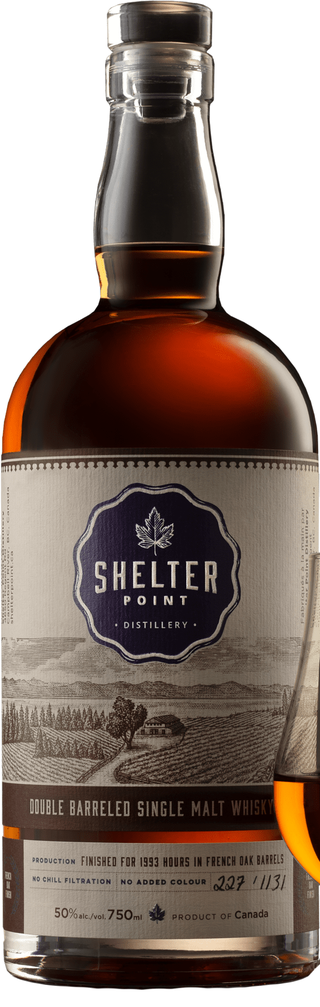 SHELTER POINT FRENCH OAK WHISKY 750ML