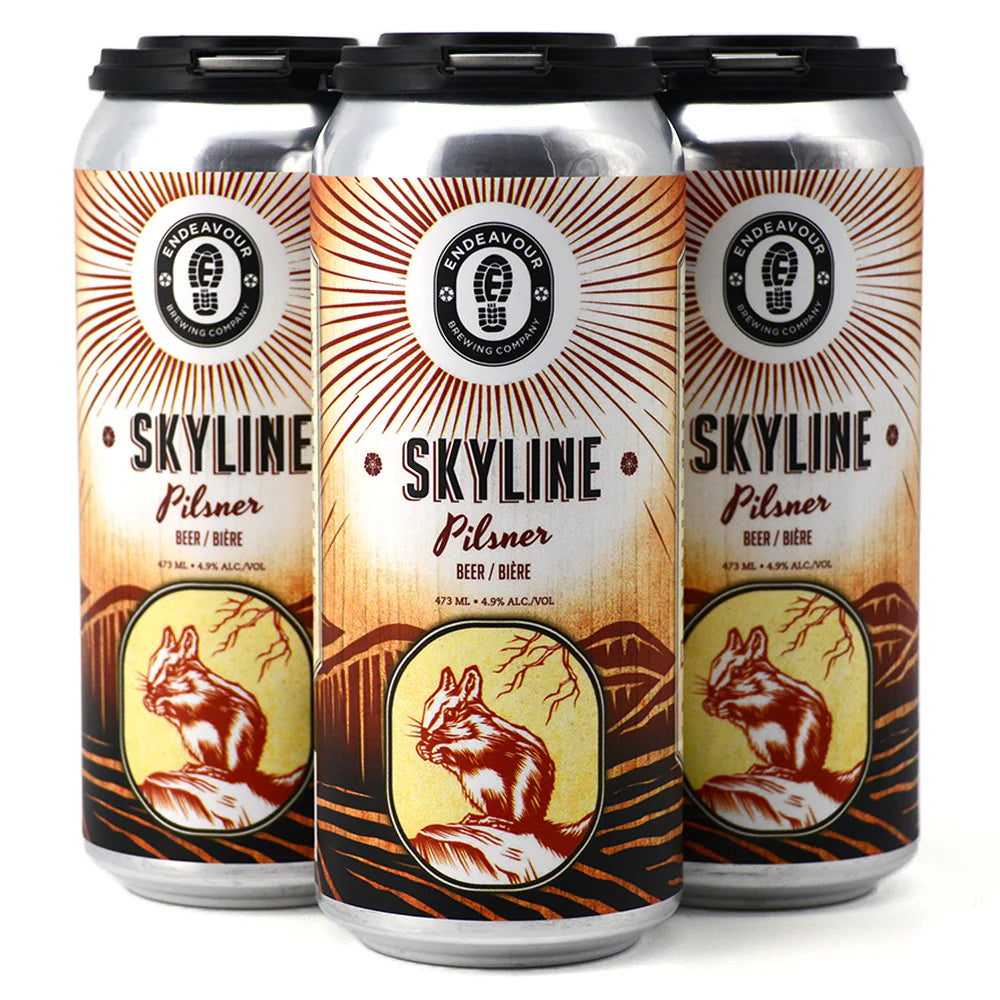 ENDEAVOUR SKYLINE PILSNER 473ML 4PK CAN