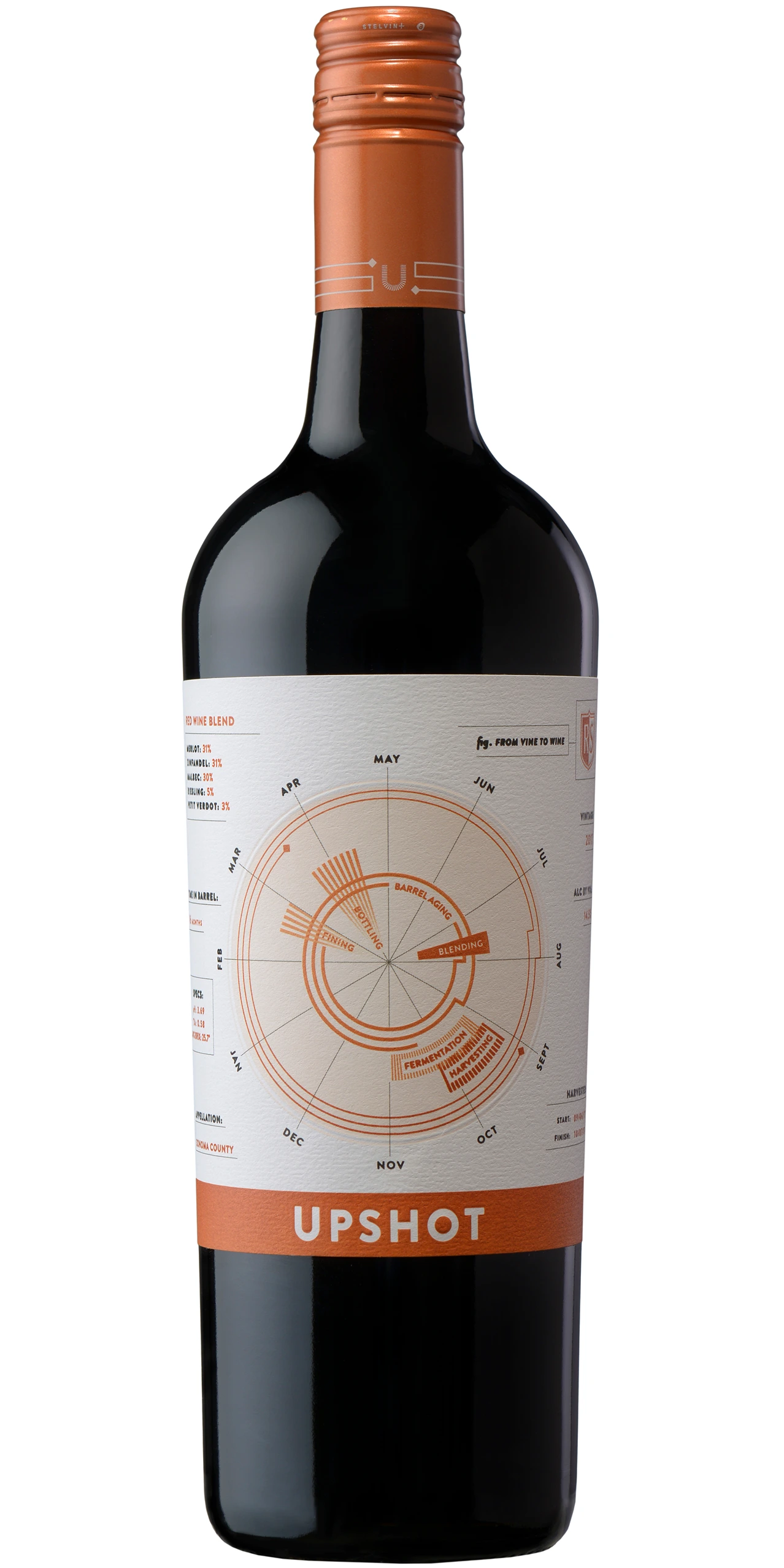 RODNEY STRONG UPSHOT RED BLEND 750ML