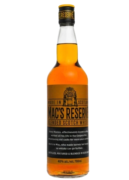 MACS RESERVE BLENDED SCOTCH WHISKY 700ML