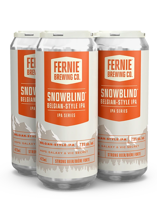 FERNIE SNOWBLIND IPA 473ML 4PK CAN