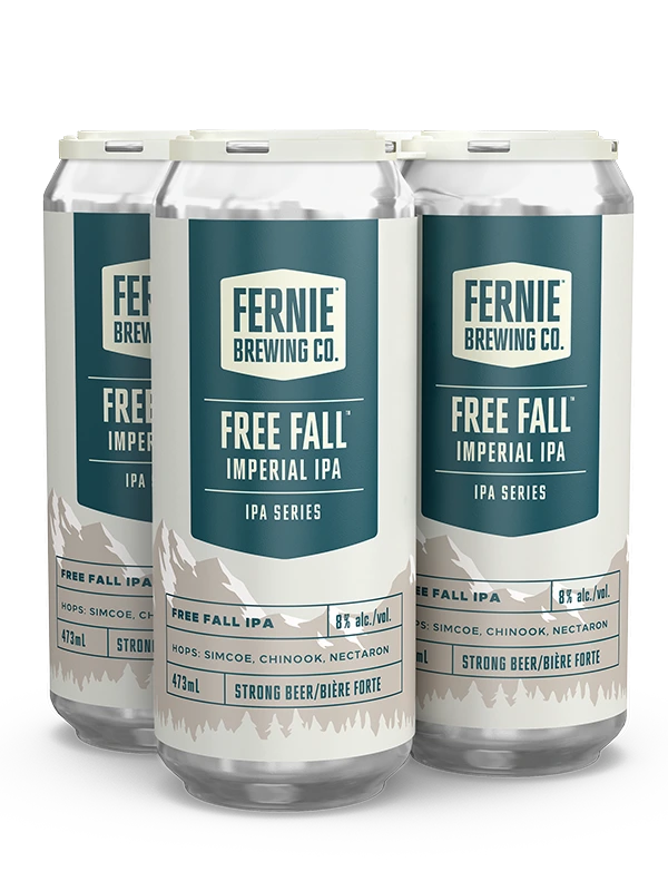FERNIE FREE FALL DOUBLE IPA 473ML 4PK CAN