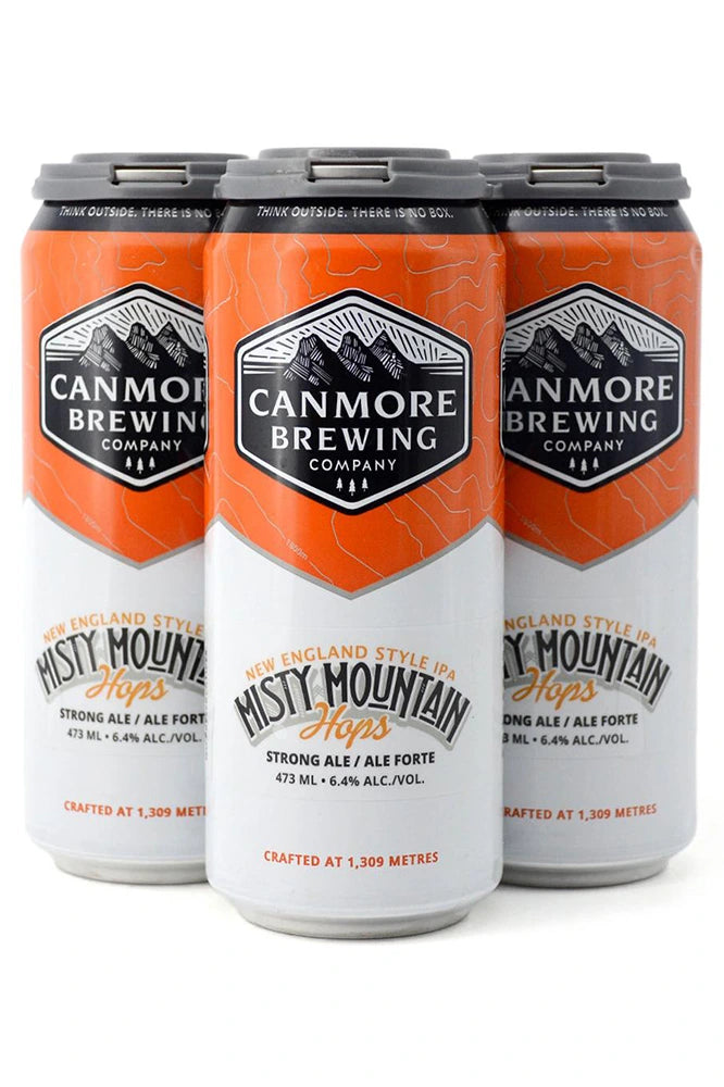 CANMORE MISTY MOUNTAIN NEIPA 473ML 4PK CAN