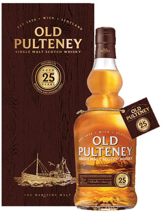 OLD PULTENEY 25YR SINGLE MALT SCOTCH 700ML