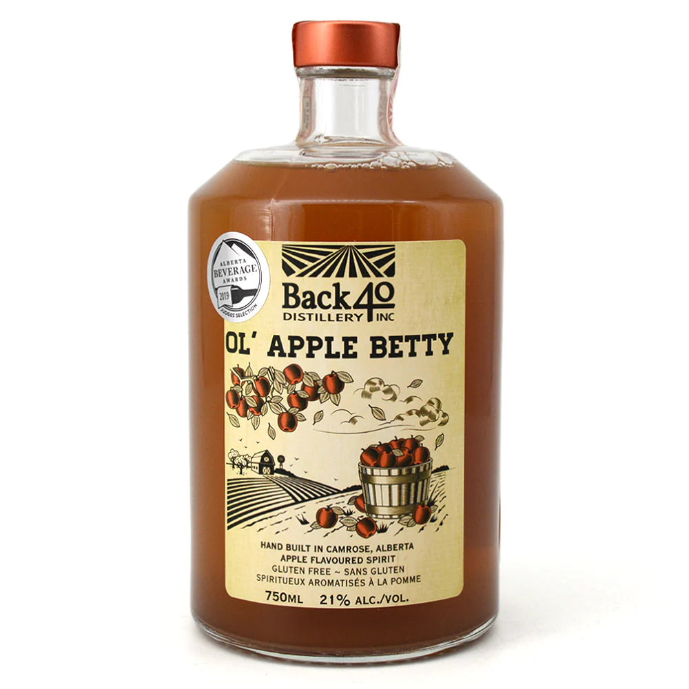 BACK40 OL APPLE BETTY 750ML