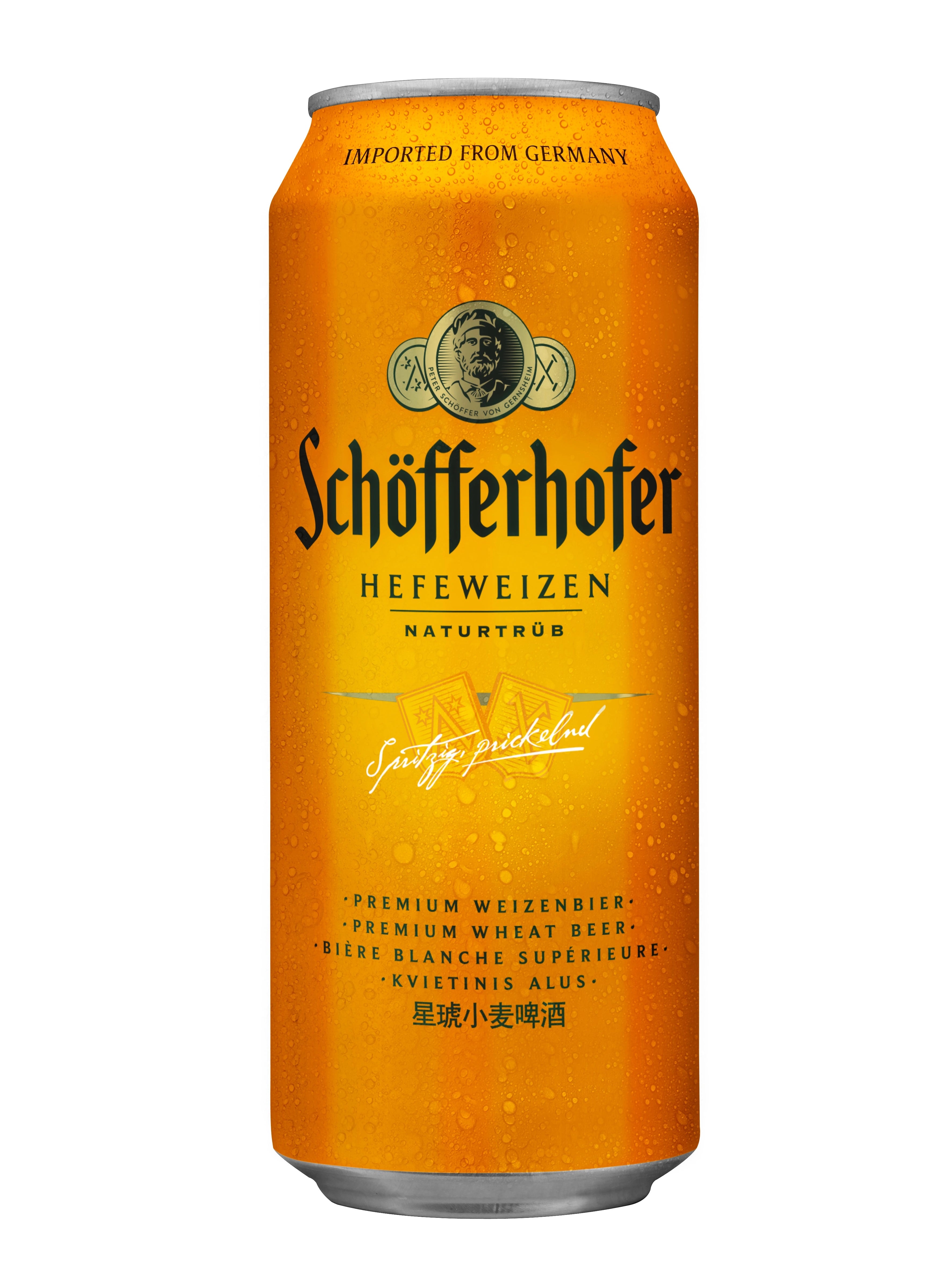 SCHOFFERHOFER HEFEWEIZEN 500ML CAN