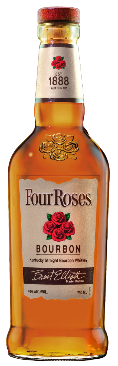 Wine and Beyond - FOUR ROSES 80 PROOF BOURBON 750ML - Four Roses - 750 ...