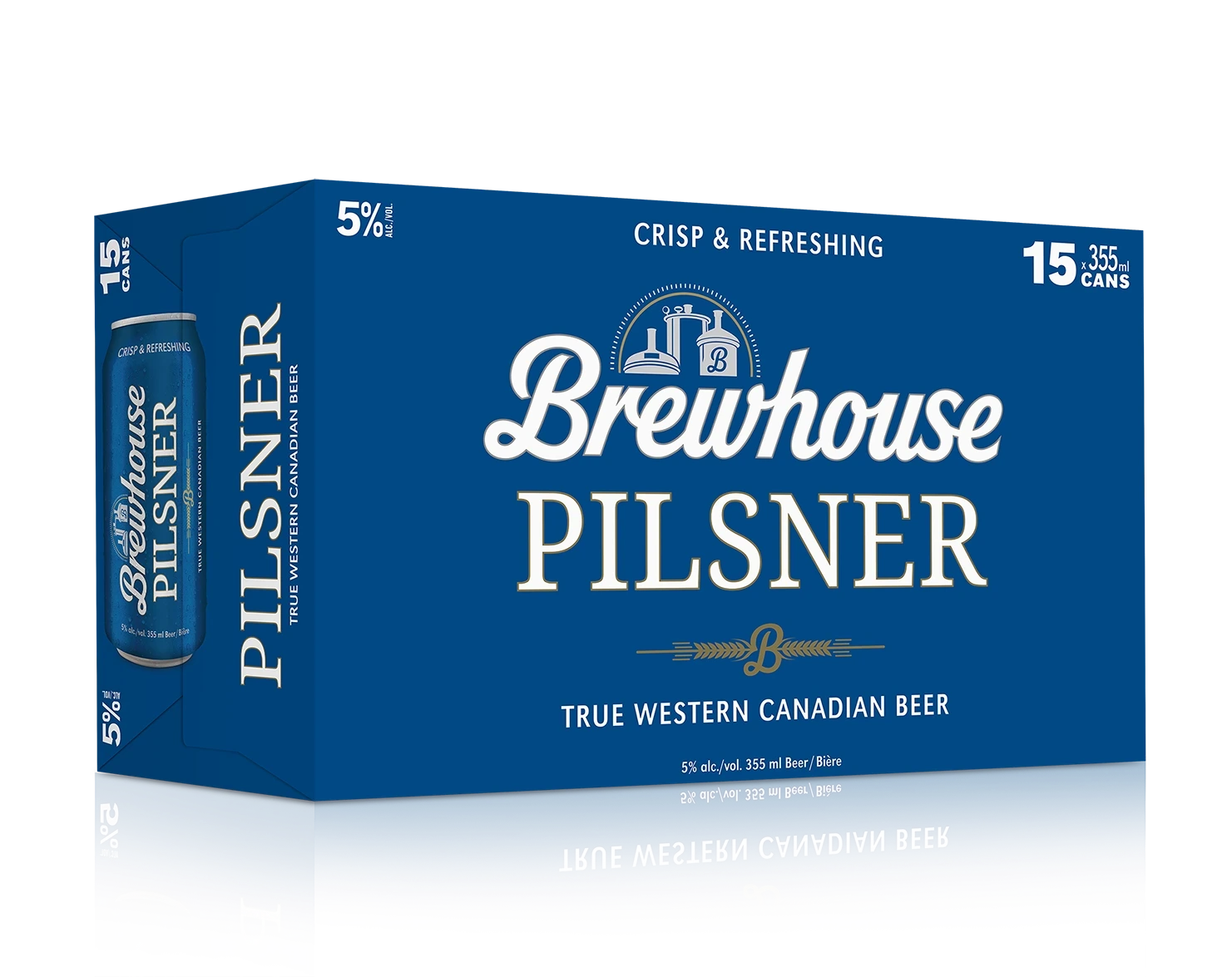 BREWHOUSE PILSNER 355ML 15PK CAN