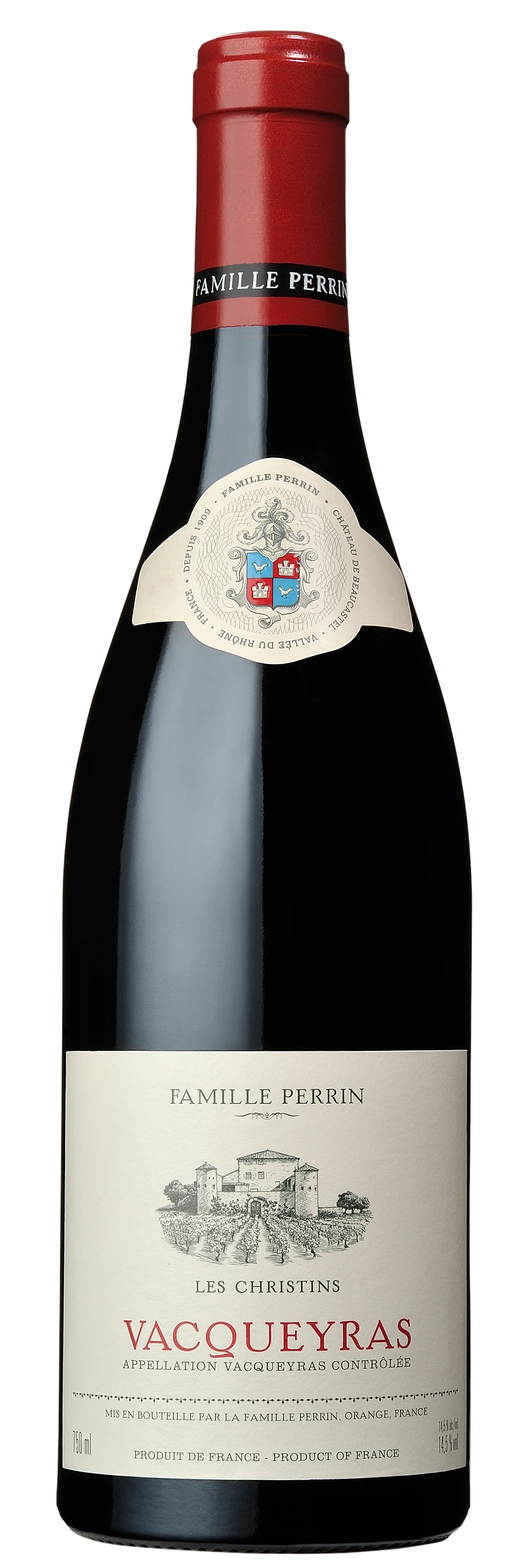 FAMILLE PERRIN VACQUEYRAS LES CHRISTINS 750ML