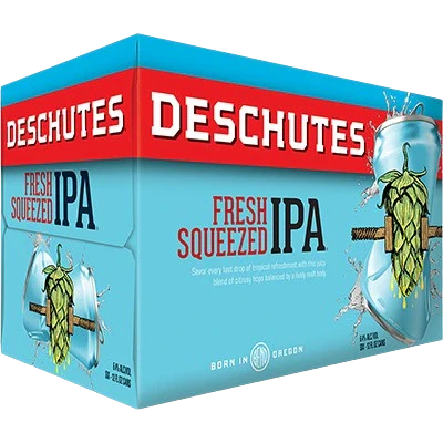 DESCHUTES FRESH SQUEEZED IPA 355ML 6PK BT