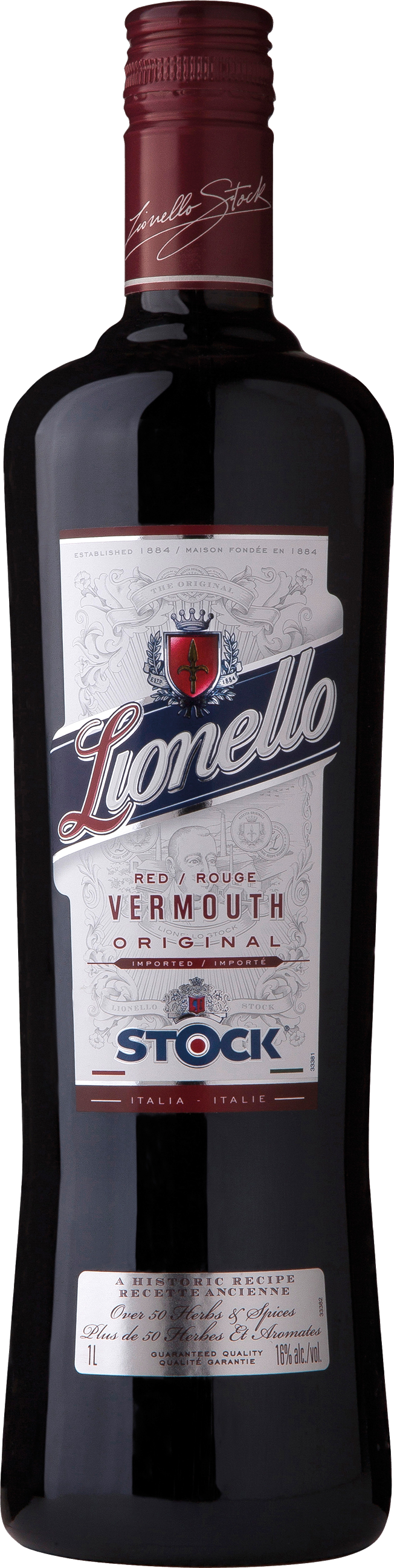 STOCK ITALIAN SWEET RED VERMOUTH 1L