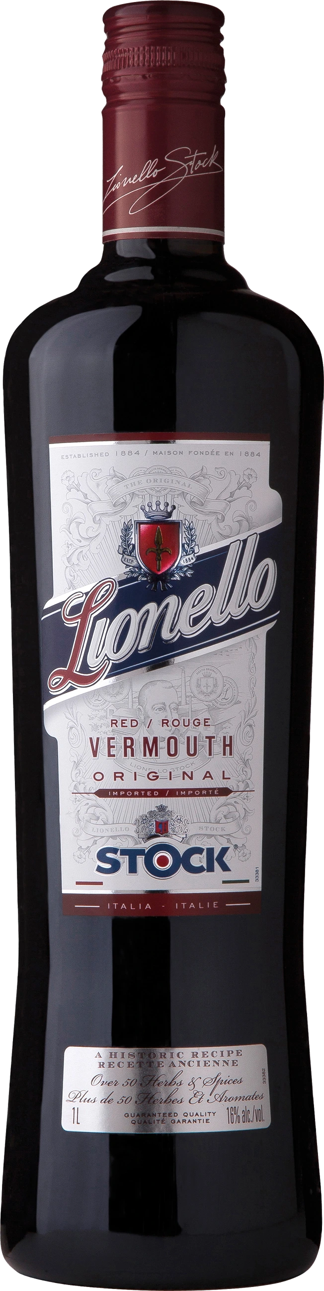 STOCK ITALIAN SWEET RED VERMOUTH 1L