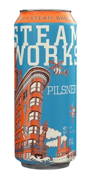 STEAMWORKS PILSNER 473ML CAN