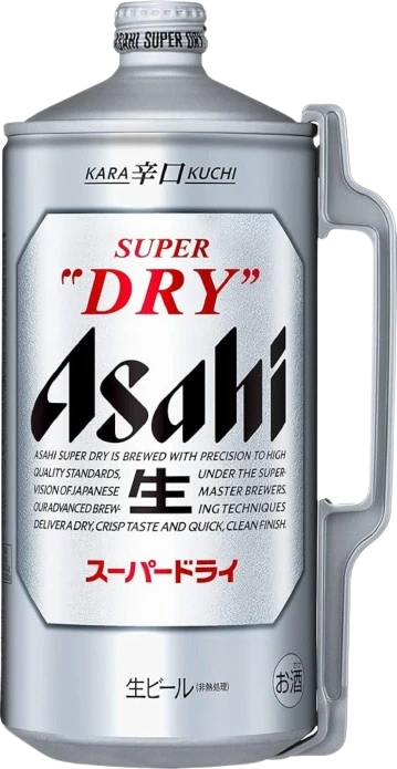 ASAHI SUPER DRY 2L CAN