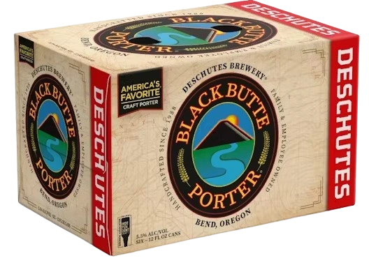 DESCHUTES BLACK BUTTE PORTER 355ML 6PK CAN