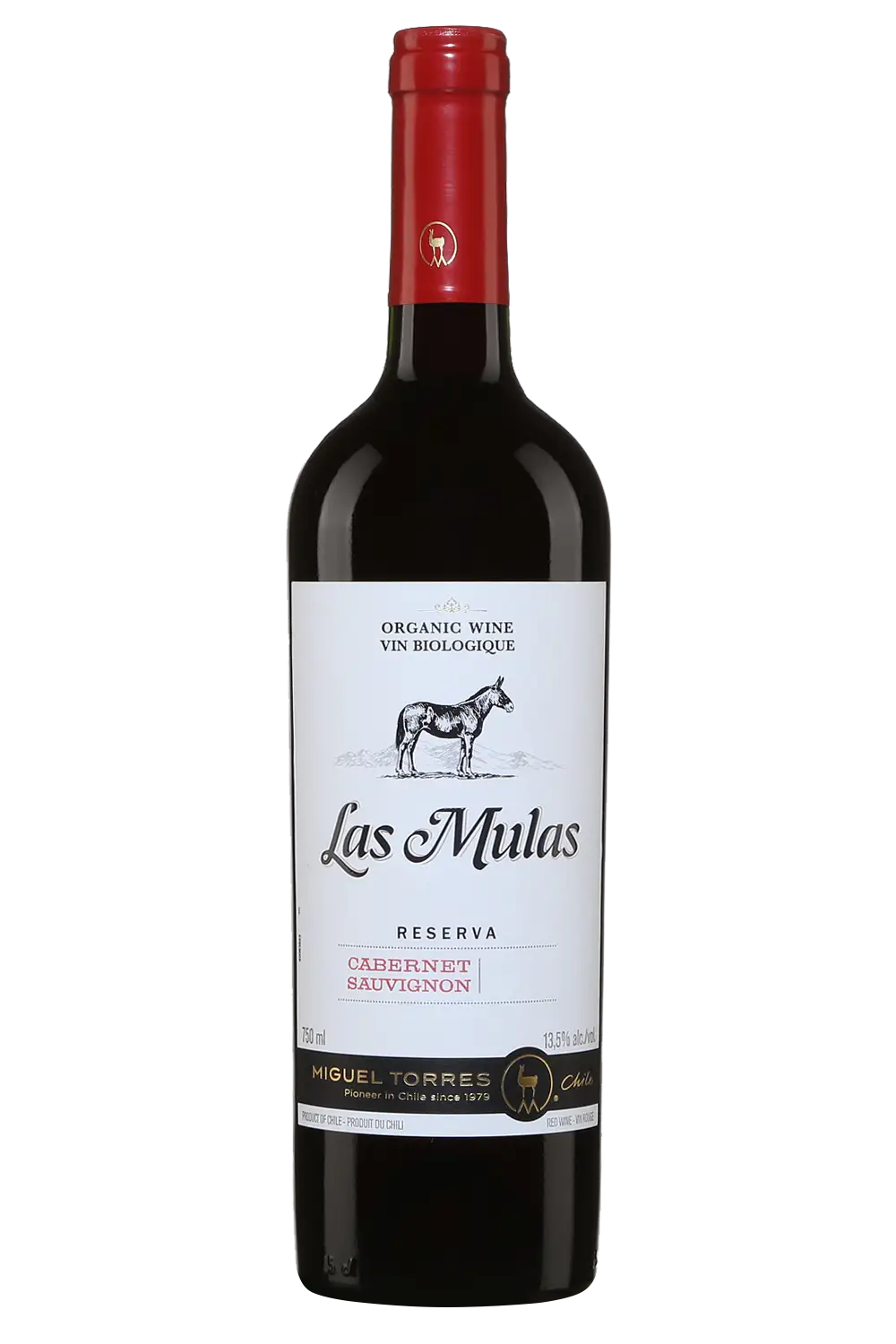 MIGUEL TORRES LAS MULAS ORGANIC CABERNET SAUVIGNON 750ML @ Red Deer [1008311]