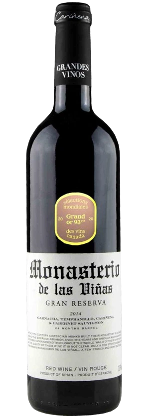 MONASTERIO DE LAS VINAS GRAN RESERVA 750ML @ MacTaggart [1008320]