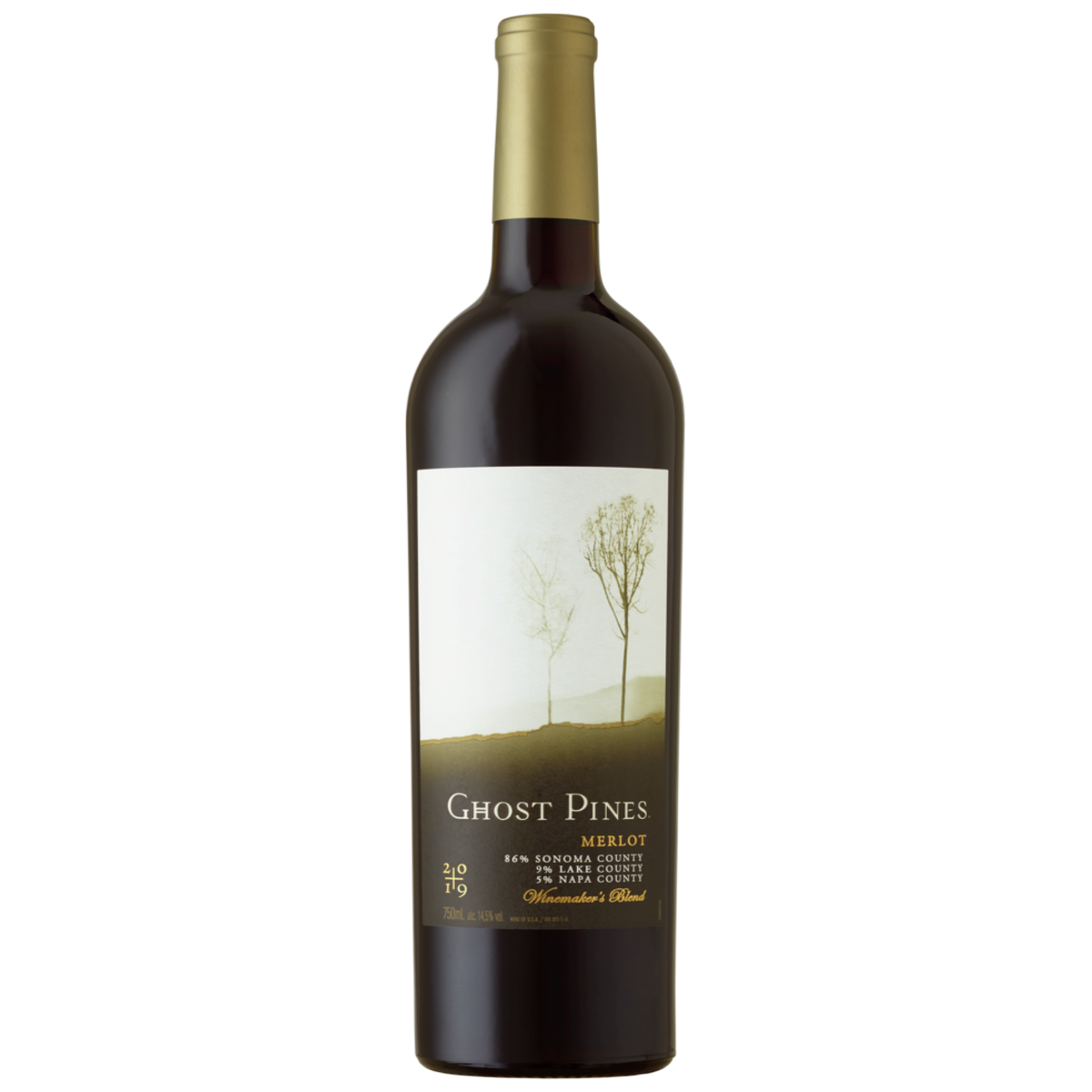 GHOST PINES MERLOT 750ML @ MacTaggart [1008329]