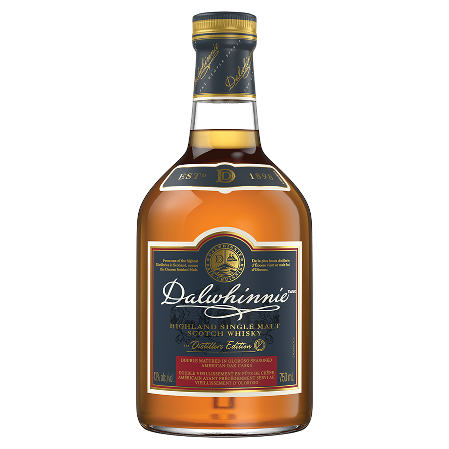 DALWHINNIE DISTILLERS EDITION DOUBLE MATURED SCOTCH 750ML
