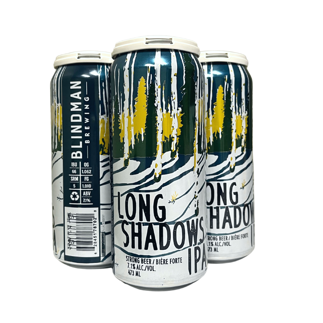 BLINDMAN LONG SHADOWS IPA 473ML 4PK CAN