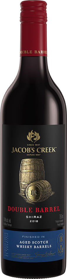 JACOBS CREEK DOUBLE BARREL SHIRAZ 750ML @ Deerfoot Meadows [1008415]