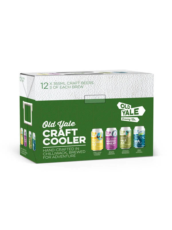 OLD YALE CRAFT COOLER MIXER 355ML 12PK BT