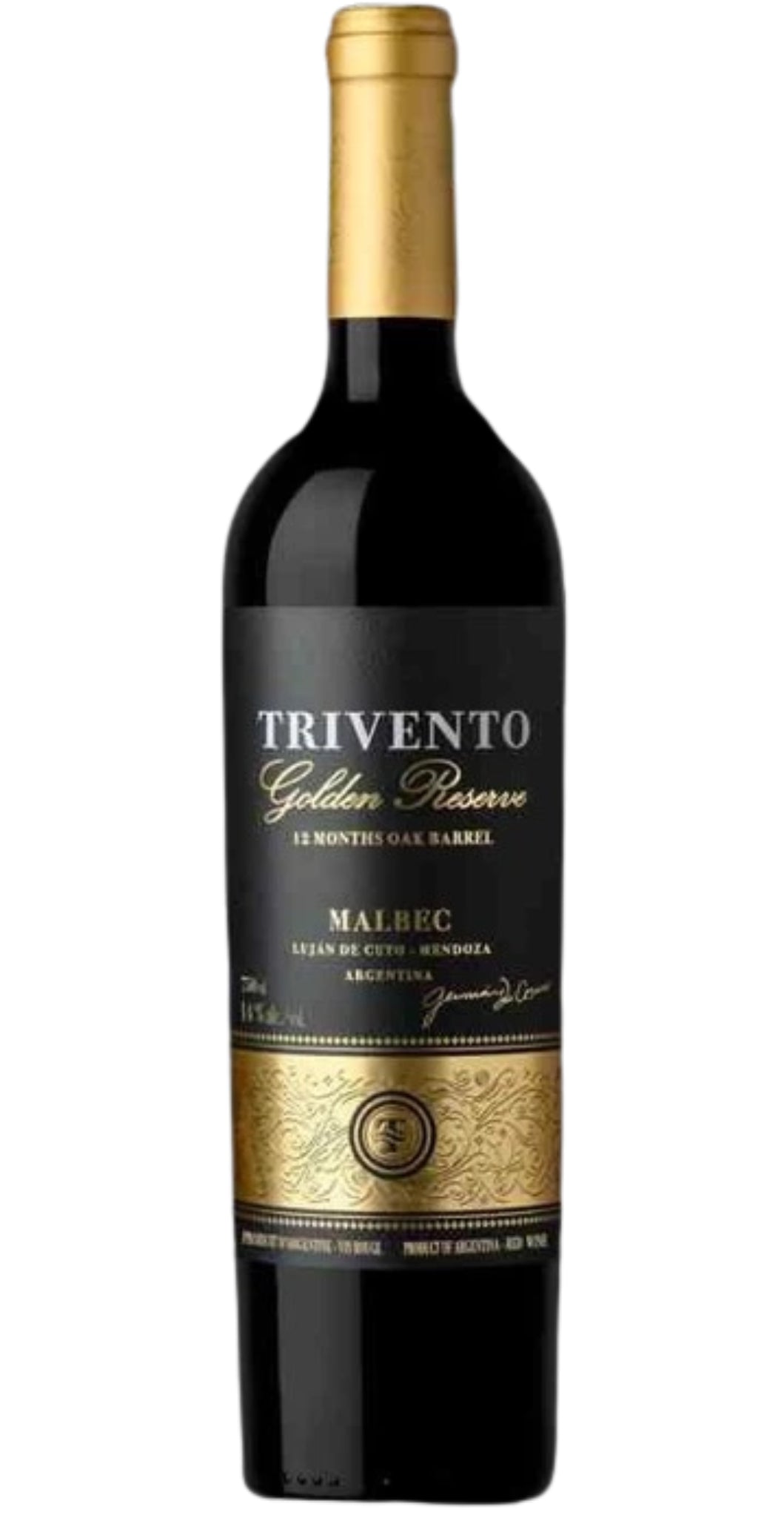 TRIVENTO GOLDEN RESERVE MALBEC 750ML @ Deerfoot Meadows [1008445]