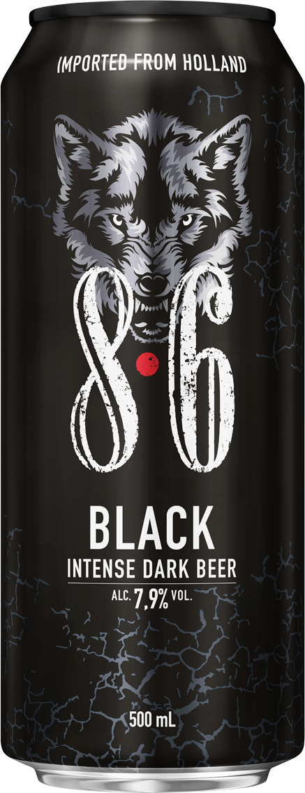 BAVARIA 86 BLACK 500ML CAN