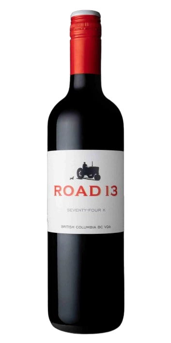 ROAD 13 SEVENTY FOUR K RED 750ML @ MacTaggart [1008537]