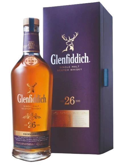 GLENFIDDICH 26YR SINGLE MALT SCOTCH WHISKY 750ML