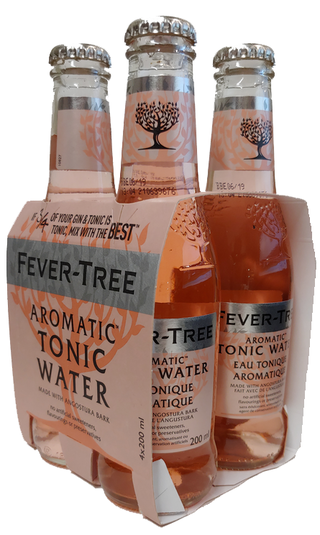 FEVER TREE AROMATIC TONIC WATER 200ML 4PK BT