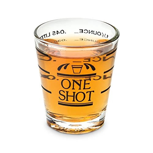 TRUE BULLSEYE MEASURED SHOT GLASS 1.5OZ @ Kelowna [1008919]