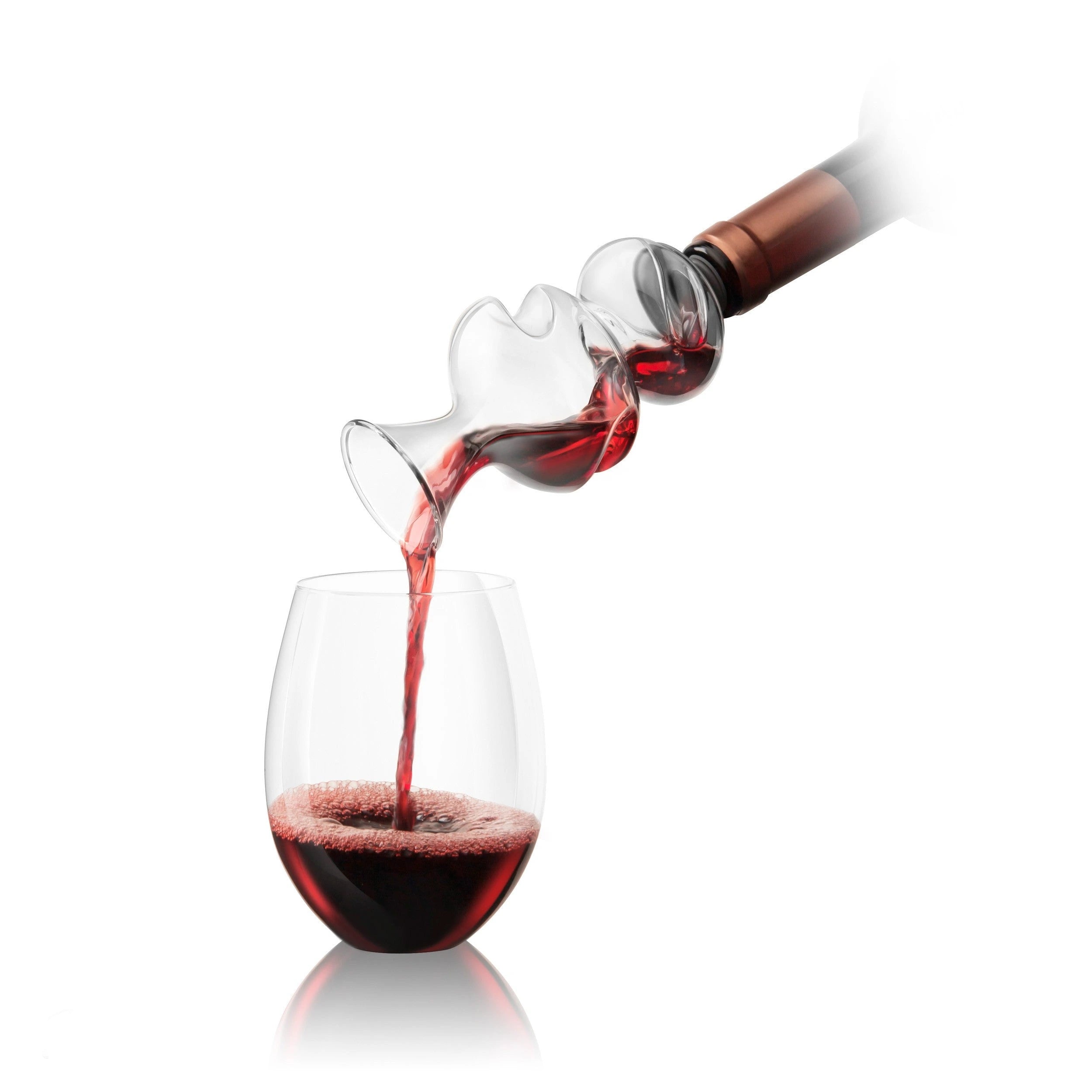 FINAL TOUCH WINE AERATOR WITH STAINLESS STEEL STAND @ MacTaggart Ridge [1008929]