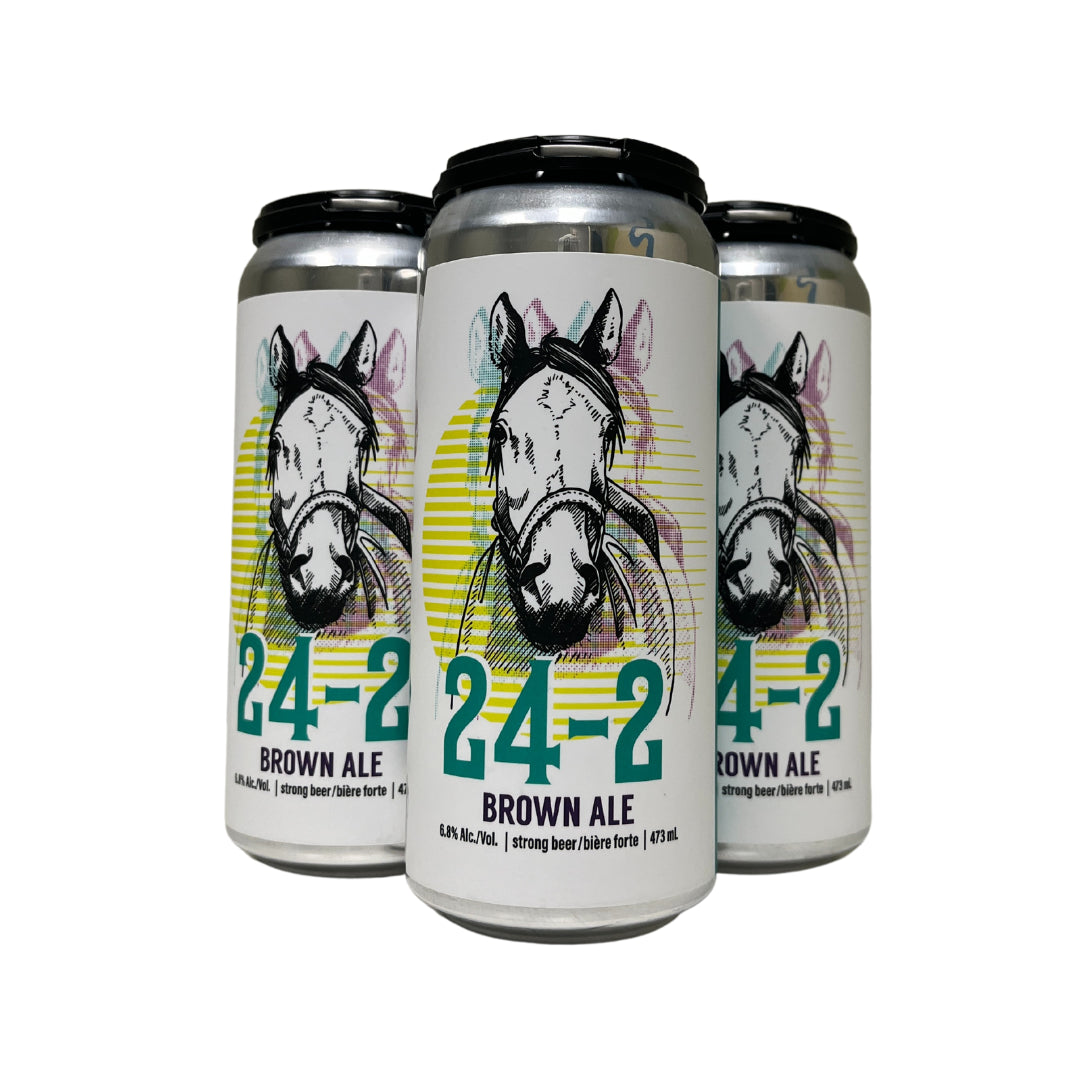 BLINDMAN 24-2 BROWN ALE 473ML 4PK CAN