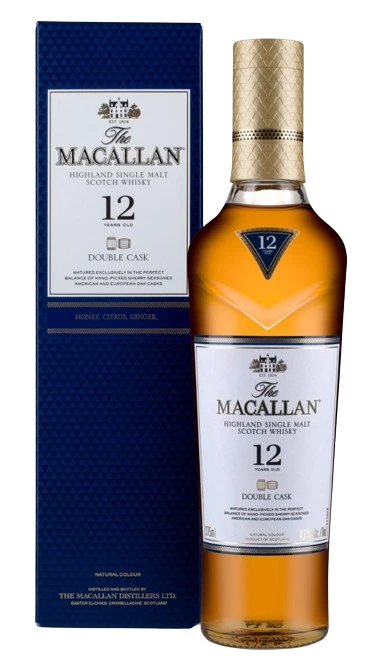 MACALLAN 12YR DOUBLE CASK SCOTCH 375ML