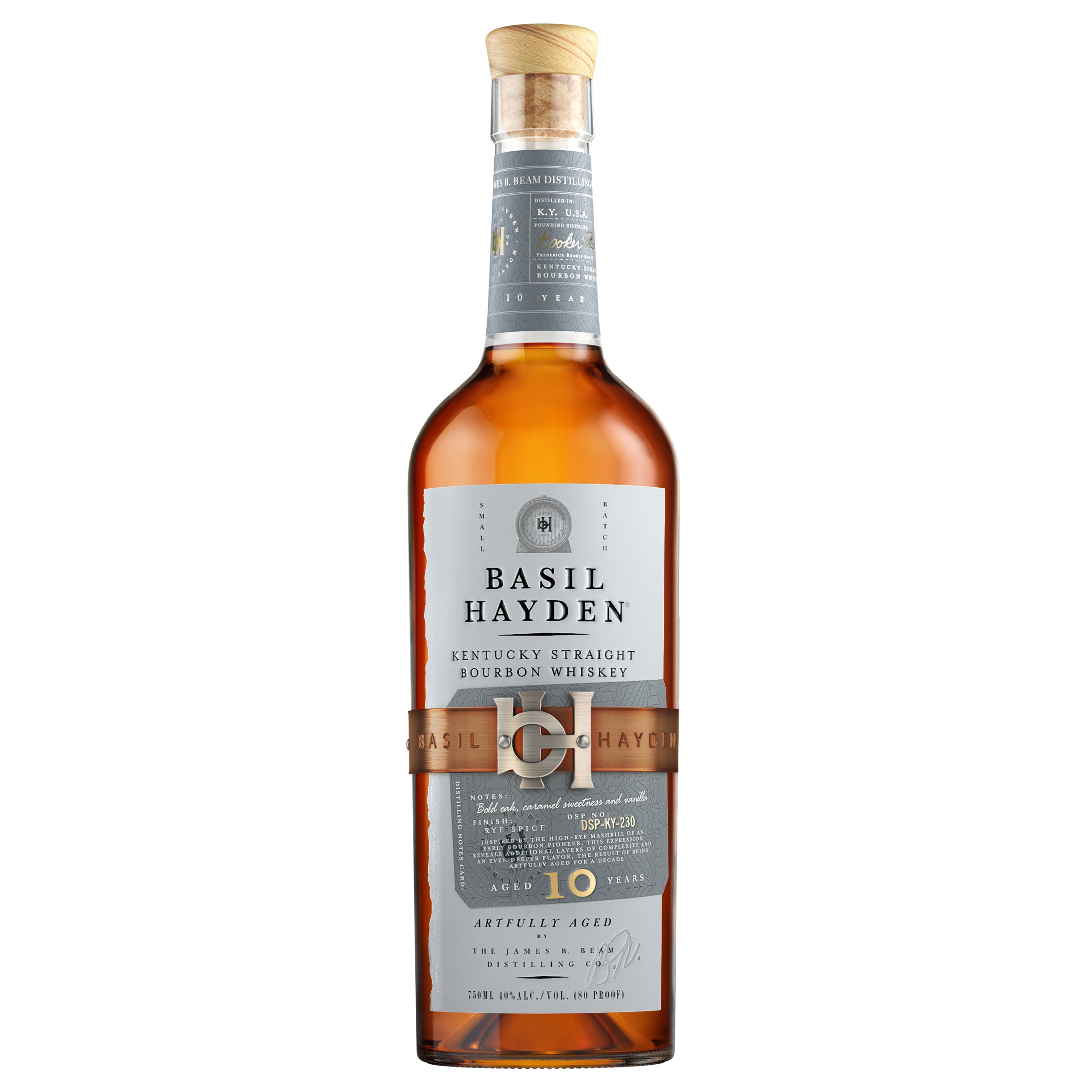 BASIL HAYDEN 10YR OLD BOURBON 750ML
