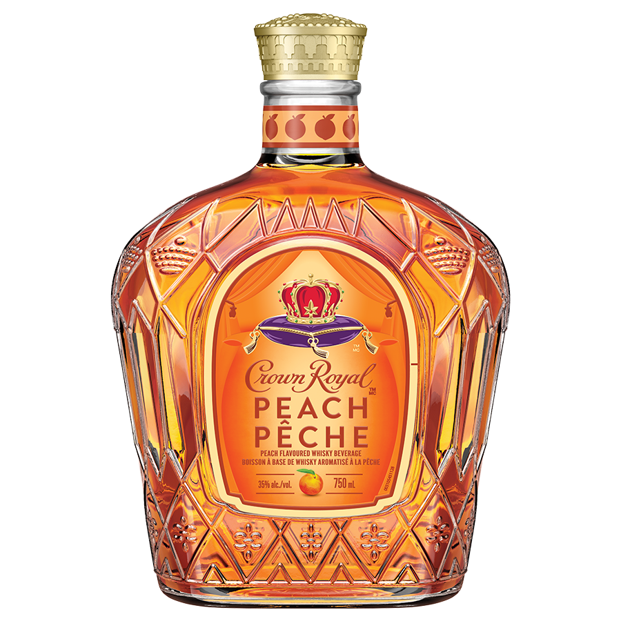 CROWN ROYAL PEACH 750ML