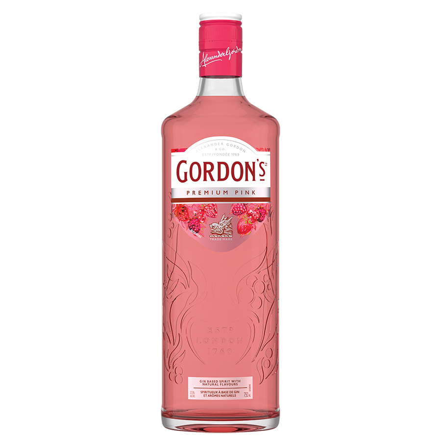 GORDONS PINK GIN 750ML