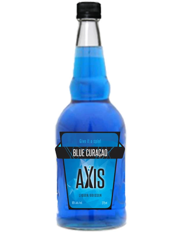 AXIS BLUE CURACAO LIQUEUR 375ML