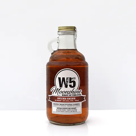 WEST OF THE 5TH SPICED MOONSHINE 750ML