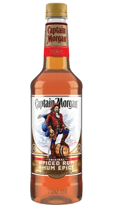 CAPTAIN MORGAN SPICED RUM 750ML PET